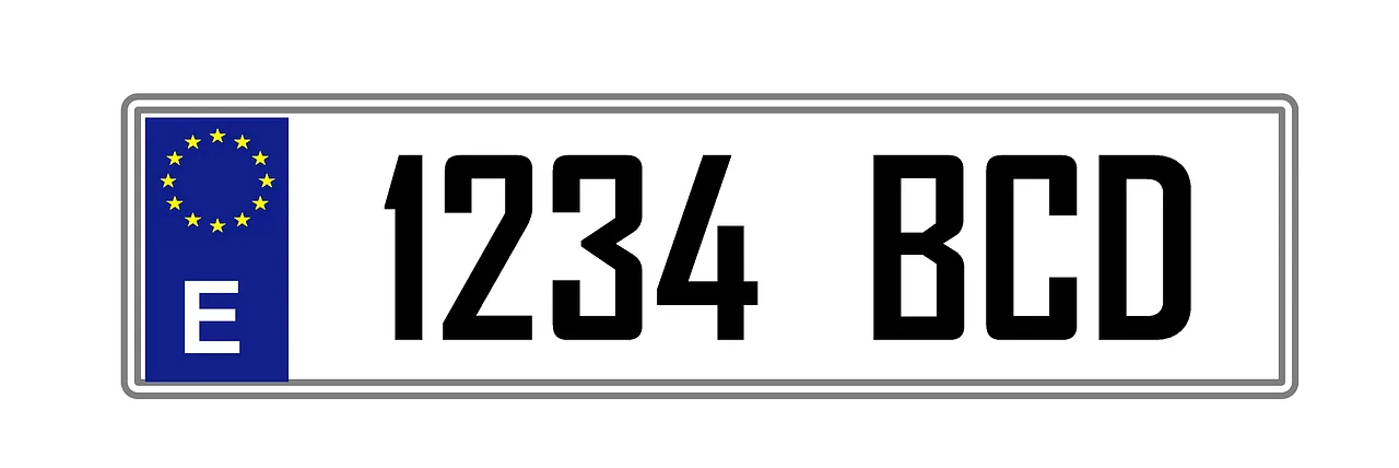 elegir matricula coche españa