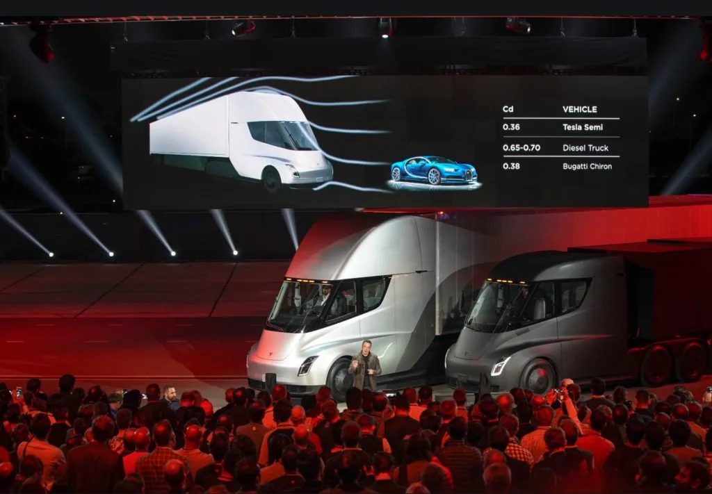 tesla camion