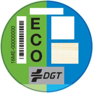 reclamar pegatina dgt
