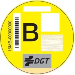 solicitar etiqueta dgt